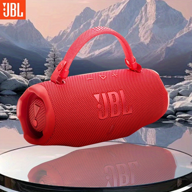 JBL CHARGE6 Music Shockwave 6Th Generation, Portable Wireless Outdoor Cycling Speaker, 24-Hour Battery Life, Detachable Carrying Bag, Enhanced Sound Effects, Dual Speakers, Multi-Device Connection, Dustproof Subwoofer Desktop Home Audio