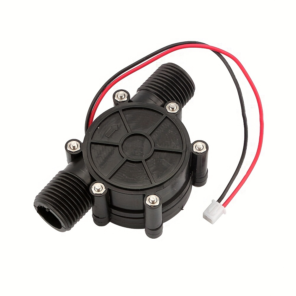 

1pc, 12v, Outlet Opening Pressure 1., Start Pressure 0.05mpa, Generator 10w Micro Water Turbine Generator Water Charging Pz