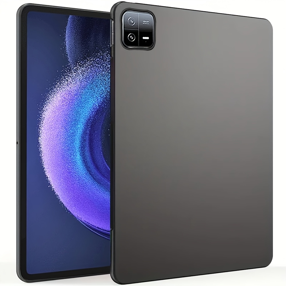 Image of Ultra- Tablet Case For Xiaomi Pad 6 2023 11.0 Inch Matte Black Protective Cover Solid Color Anti-fingerprint, Anti-oily All-inclusive Protection Against Falling Honeycomb Heat Dissipation