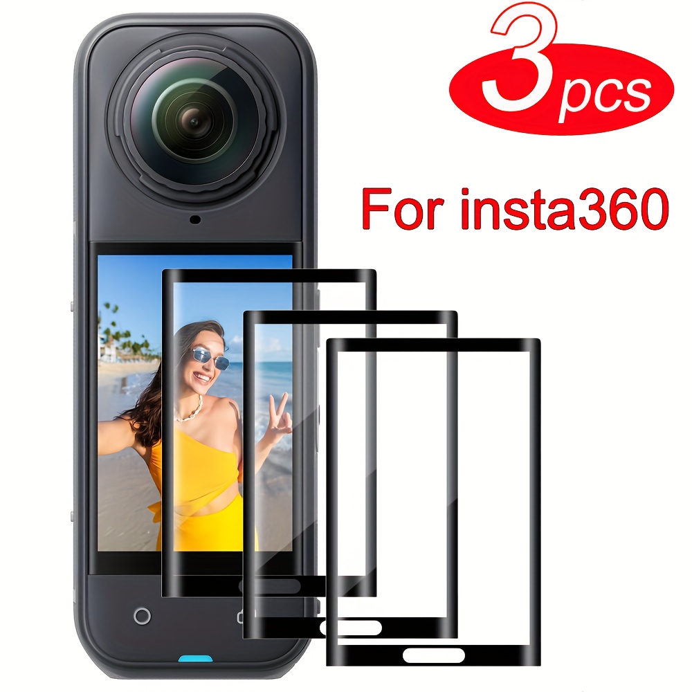 TEMU Pack de 3 Protecteurs d'Écran VR X5/X4/X3 - 5H -Rayures, -Bulle & -Poussière, Film à Bord Courbé, Couverture LCD Ultra-Mince pour X3/X4/X5