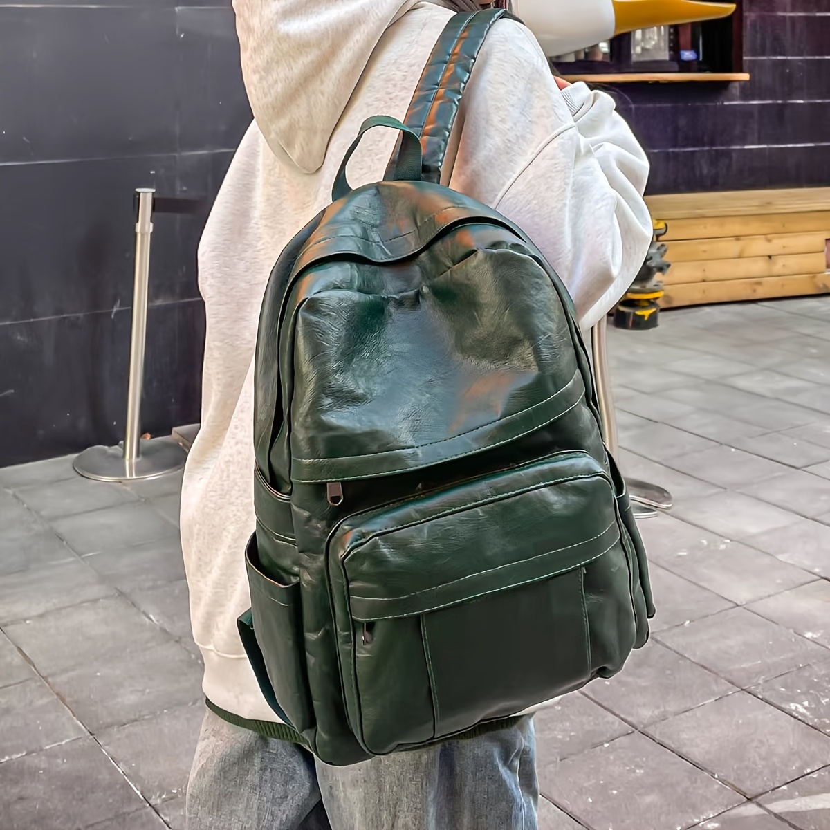3 way leather backpack purse anti theft Women Anti-Theft Kattee theft leather backpack Stylish Convertible Backpack Purse for