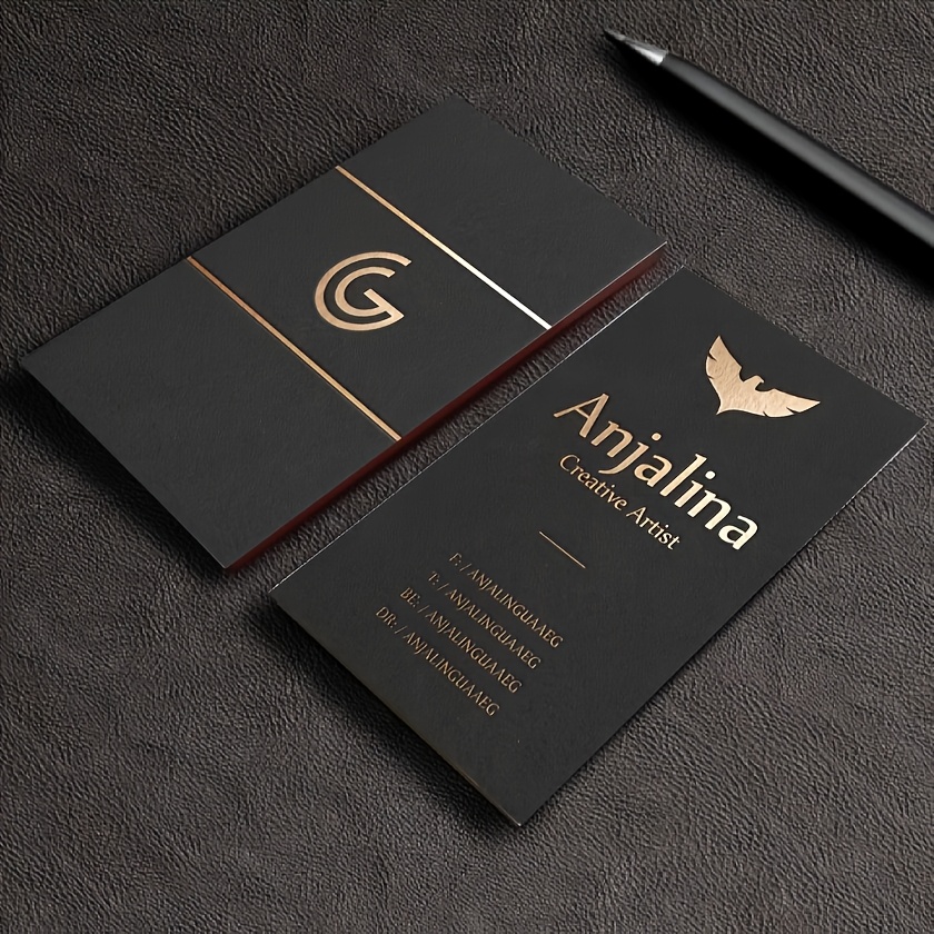 TEMU Double-sided Vertical Custom Cards: Birthday, Contact, Family, Business, And Discount Cards - Design Your Unique Content On 300g Coated Paper,