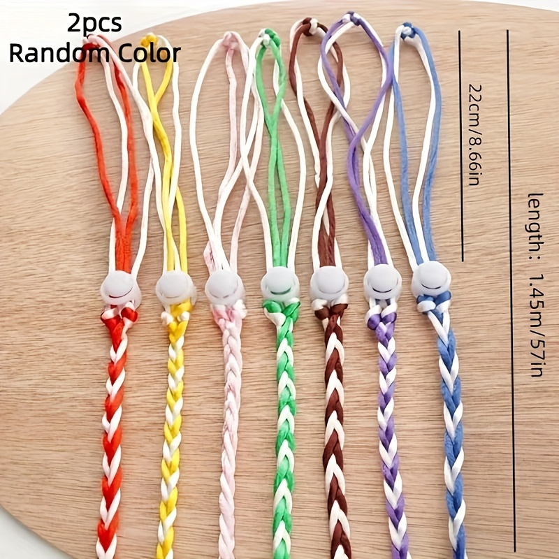 E-shop 2er Pack Verstellbarer Hamster Leine Geschirr für Chinchilla Kaninchen Hamster Meerschweinchen Eichhörnchen Kleintier, Zufällige Farbe