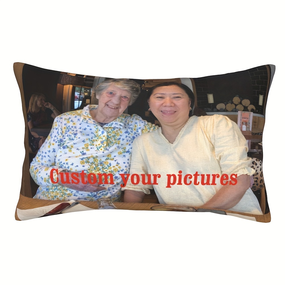 

Personalized Pillowcase, Decorative , Zip , , Polyester, For Décor, For , , 12x20" - 1pc