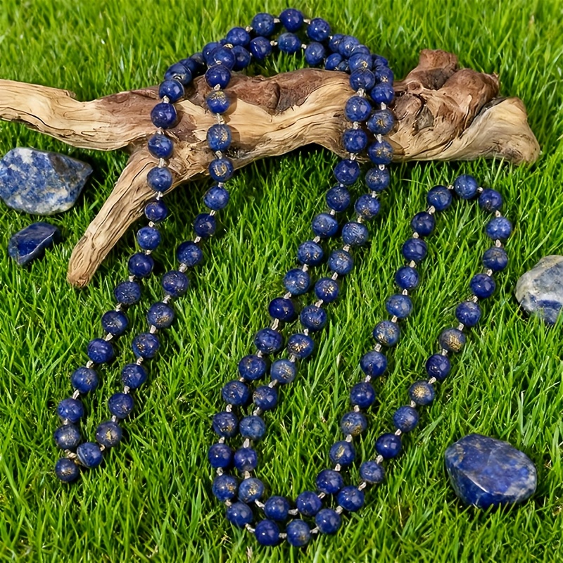 Women's Extra Long 120 Cm (47.24 Inches) Bohemian Bead Necklace - Stylish Layered Design, And Formal Events, Gifts For Birthdays, Anniversaries, And Special Occasions, Suitable For