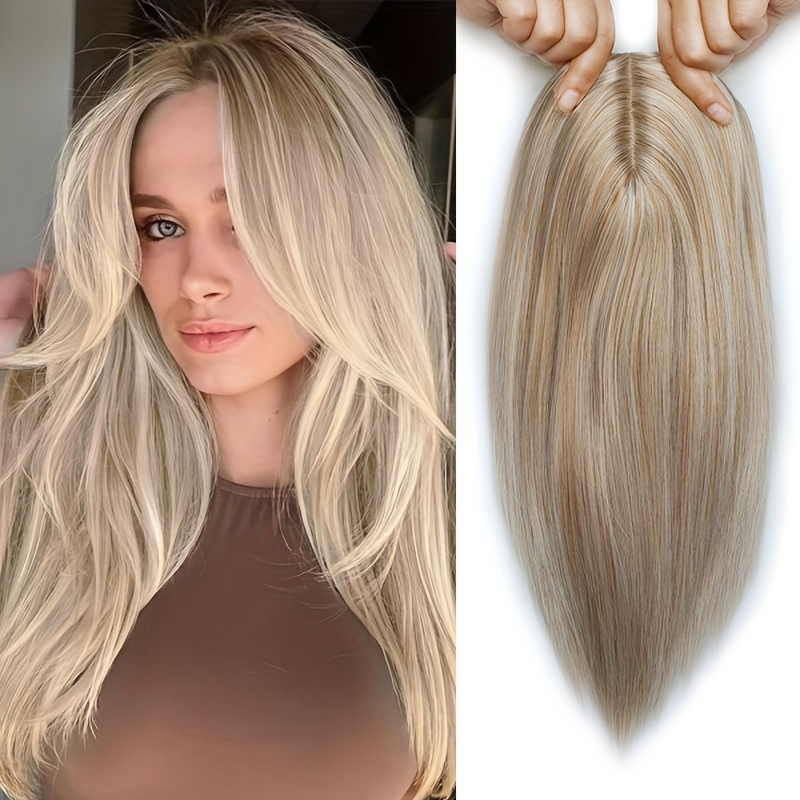 11-Inch Synthetic Hair Topper for Volume & Gray Coverage, Heat Resistant 1.5 main image 4