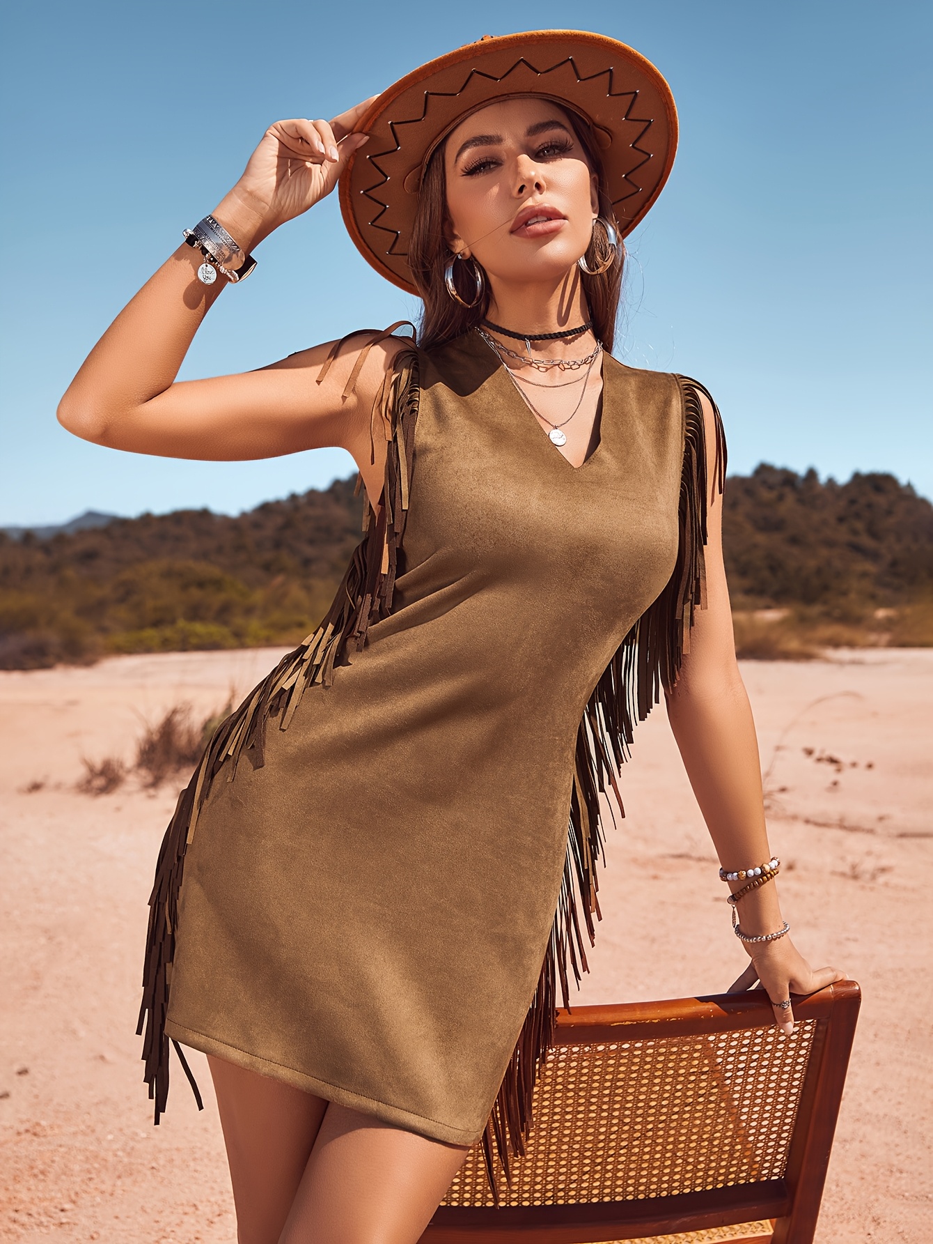 slim fit dress slacks Denim Days Button Up Mini Dress main image 0