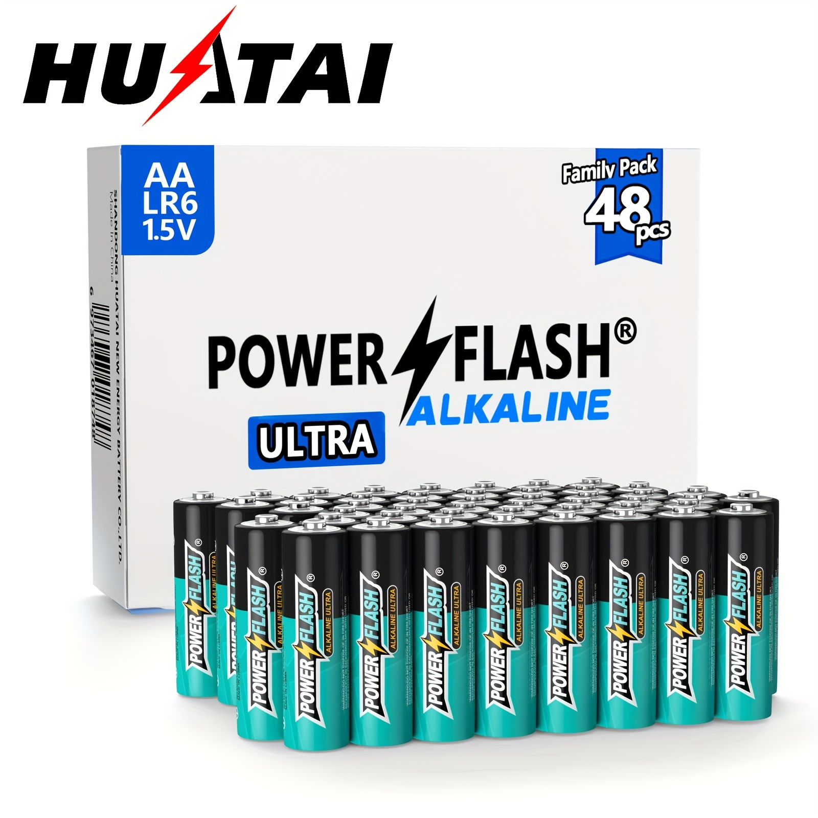 

Huatai Aa Batteries, Provide Long , Double Batteries For Home, Household Device, Office Equipment, Toys