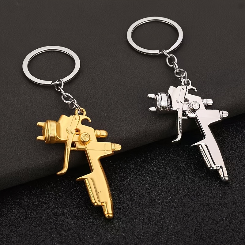 

European And New Item Creative Alloy Water Men's Pendant, Creative Water Pistol Model Pendant