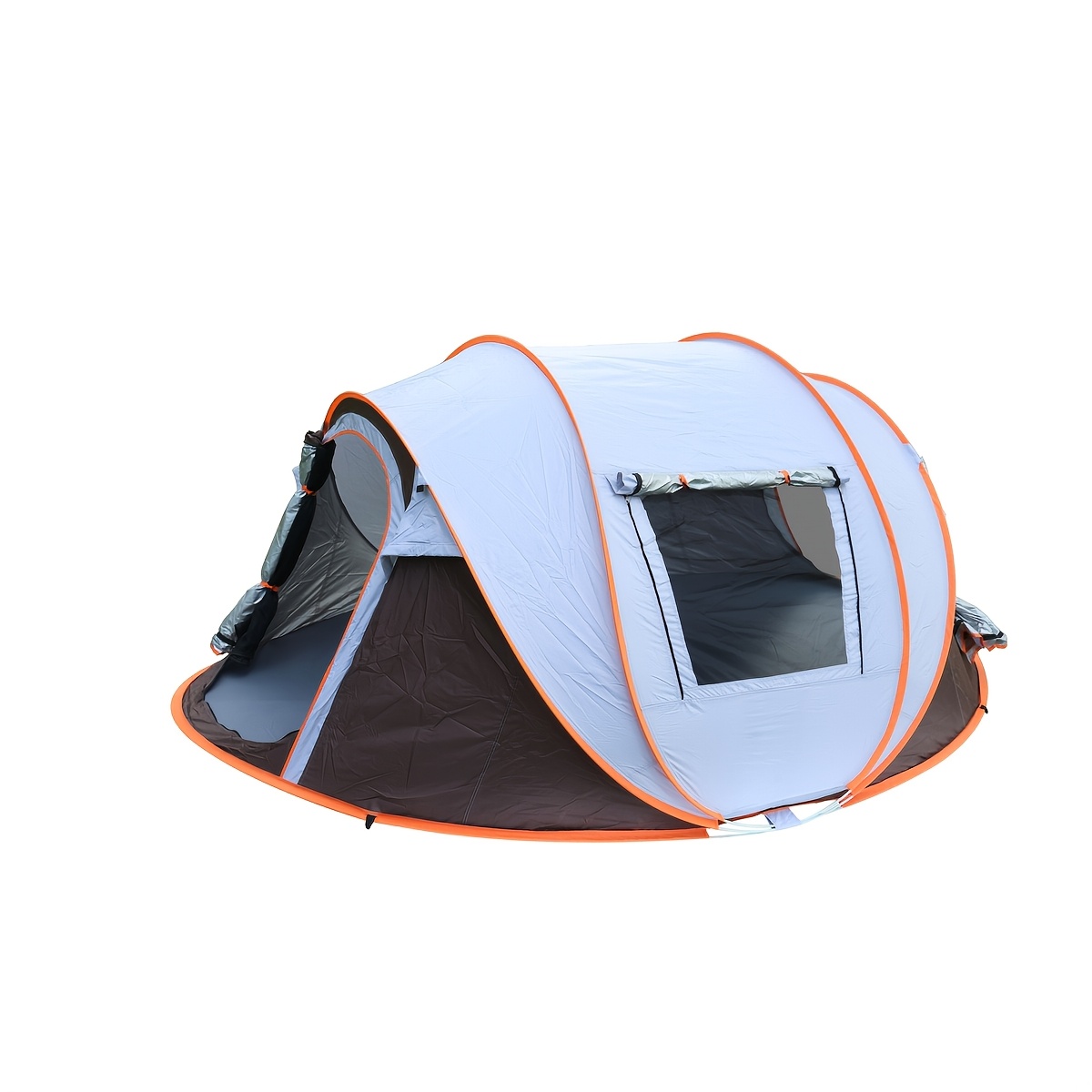 E-shop Outdoor Sofortzelt, 2-3-4 Personen Automatisches Pop-Up Zelt - Anti-Outdoor Camping Pavillon, Schneller Aufbau, Bequemes Aufstellen, Robuste