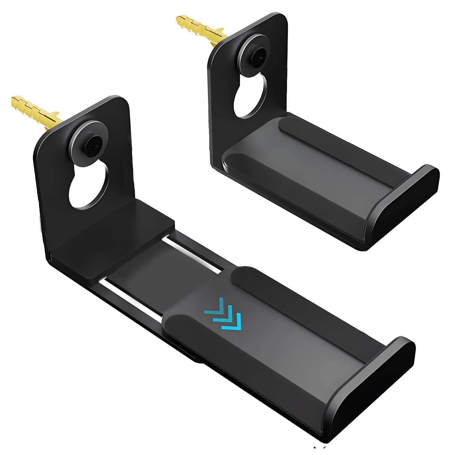 E-shop Soundbar Wandhalterung für Samsung, Bose, , LG, Sony, JBL, Sonos & Mehr - Soundbar Halterung Unter TV, Hält bis zu 33 Lbs, Tiefe Verstellbar