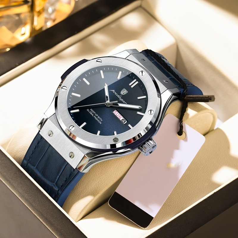 

Men's Fashion Night Glow Quartz Watch, Perfect Gift For Men