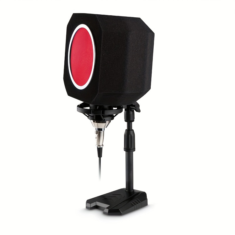 

Professional Recording Equipment Microphone Sound Shield Sponge Wind Shield Shockproof Filter Ball Small Studio High Density Sound Absorption Foam Live Recording Reduce Noise Eid Al-adha Mubarak