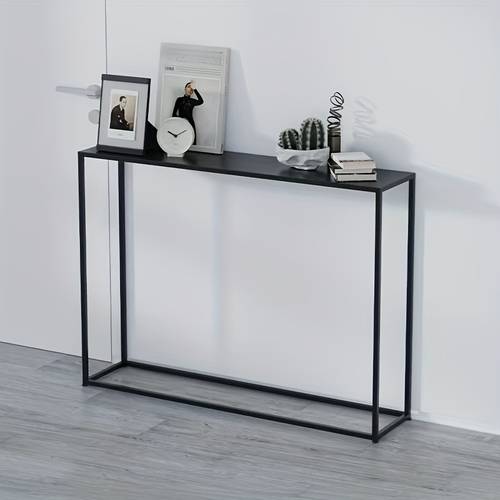 iron foyer table wall table display table dressing table display table minimalist style for home and office use