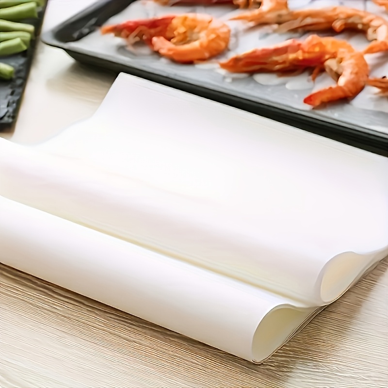 50 pack pre cut parchment paper baking sheets 9x13 inch unbleached non stick half sheet pan size for baking cooking grilling air fryer steaming deep fryer   home   enthusiasts Product details 7