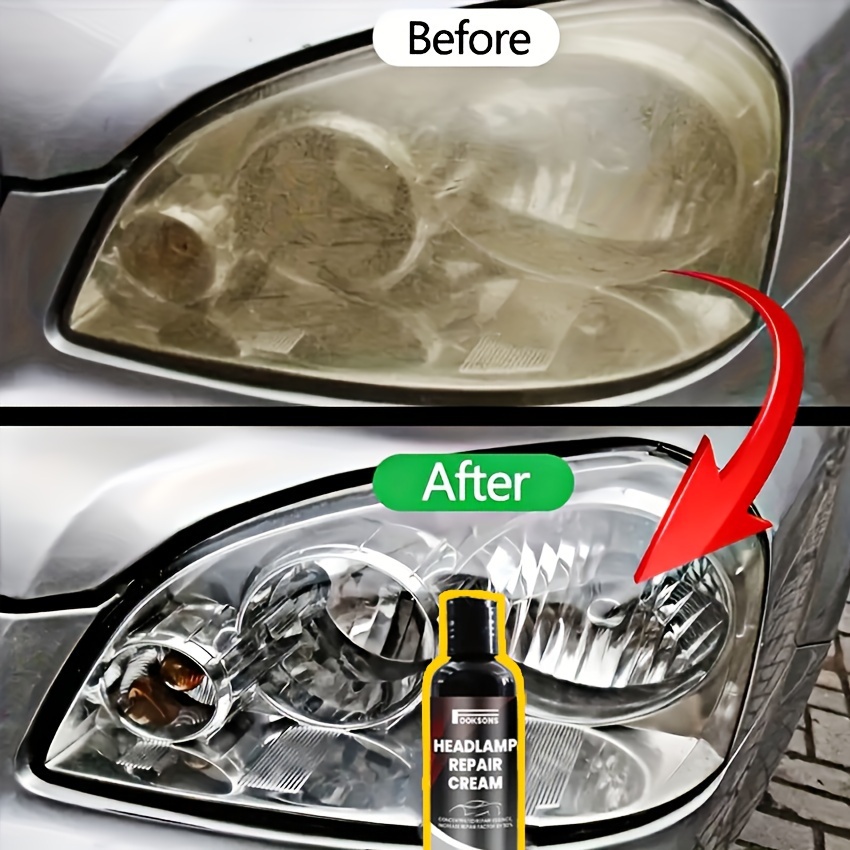 

5.29oz Car Headlight Restoration Kit - Coating For Oxidation, Yellowing & Repair