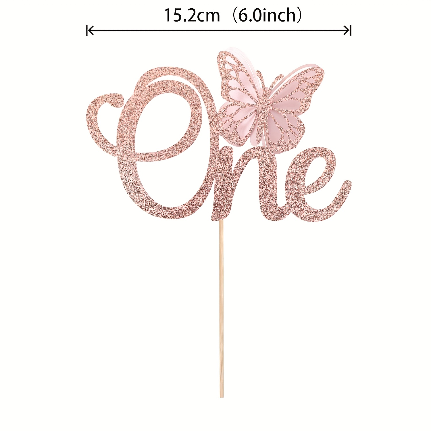 Image of 1pc Glitter 1 Cake Topper My 1st Birthday, Funny 1st Birthday Shower Party Decorations,halloween,christmas Halloween&christmas For Christmas,newyear,valentine,party Events