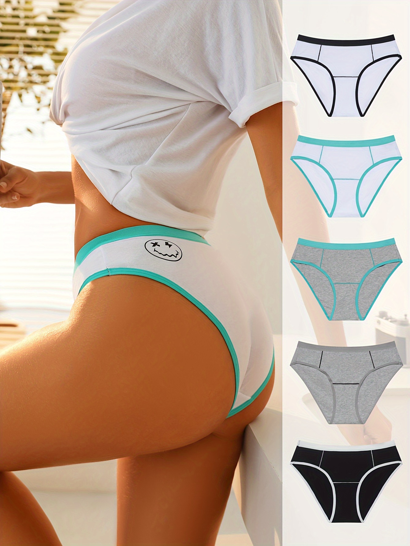 NEW 3 Pack Fitwell Seamless Underwear Panties Orig $30 Bikini