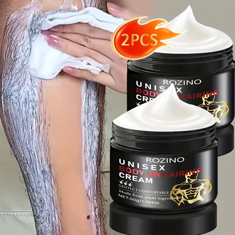 2pcs unisex depilatory cream five minute quick hair removal - Temu 