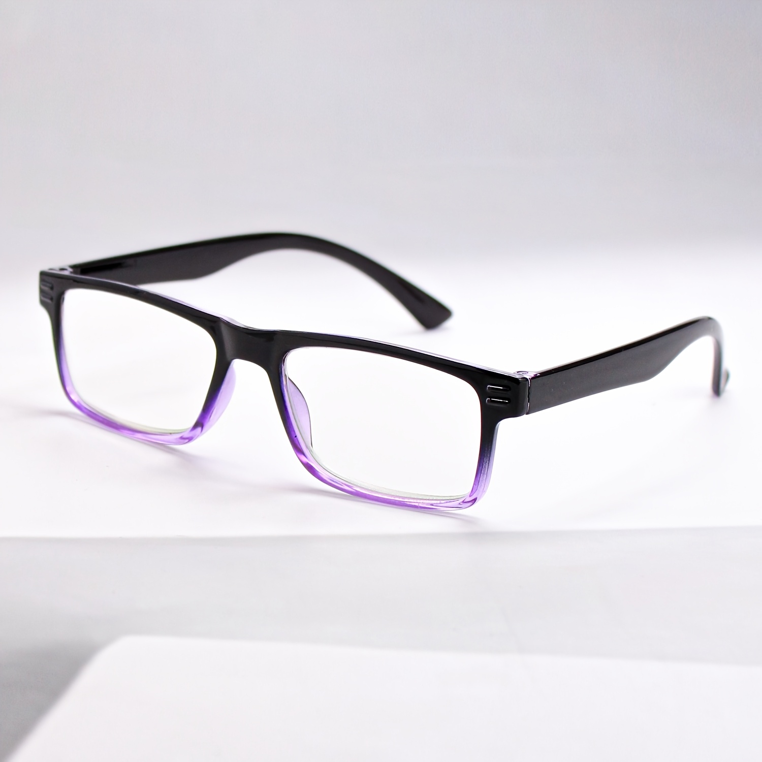 9pcs Unique Rectangular Frames Reading Glasses Set