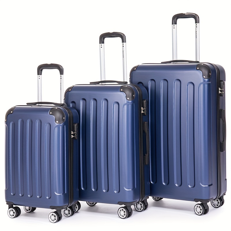 Travel Suitcase 20+24+ Set Portable Trolley Luggage Box - Temu