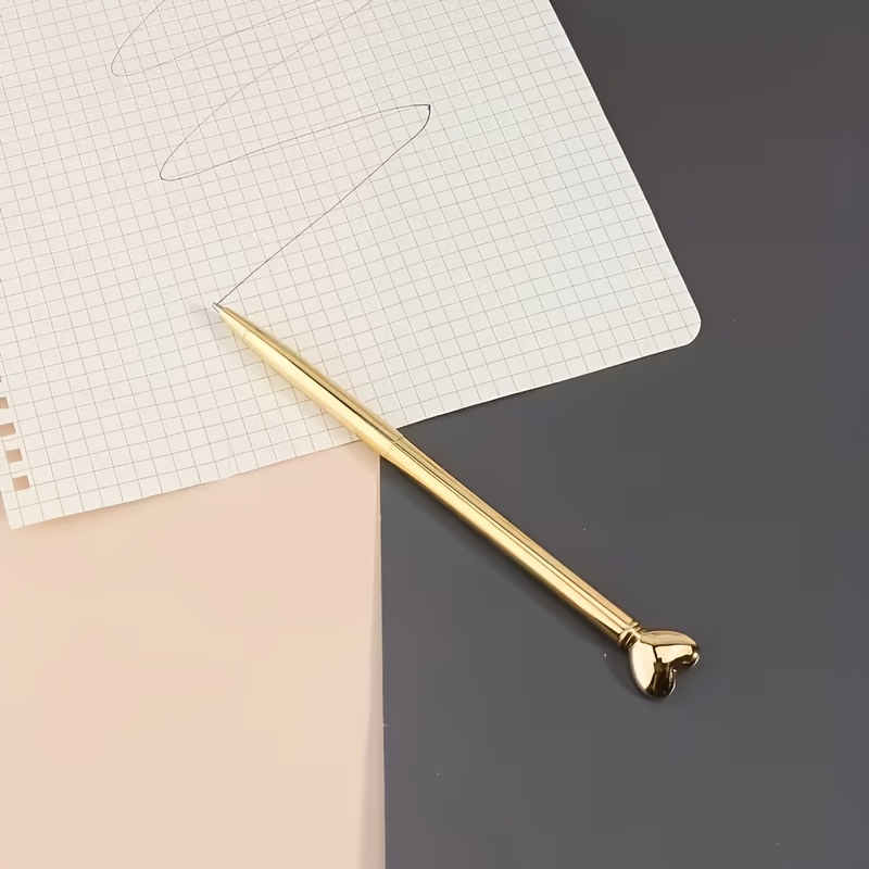 Image of 2pcs Of Ballpoint Pens – Elegant And Smooth Writing Instruments, Perfect For School, Weddings, And Gifts, Featuring A Design, Fine Tip, A Must-have For Back-to-, Writing Pens
