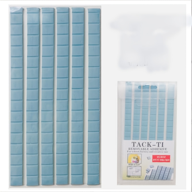 96pcs Adhesive Poster Sticky Removeable Mounting Putty Tacky For Wall Hanging Non Marking Repositionable Reusable Putty For Picture Crafts Photography