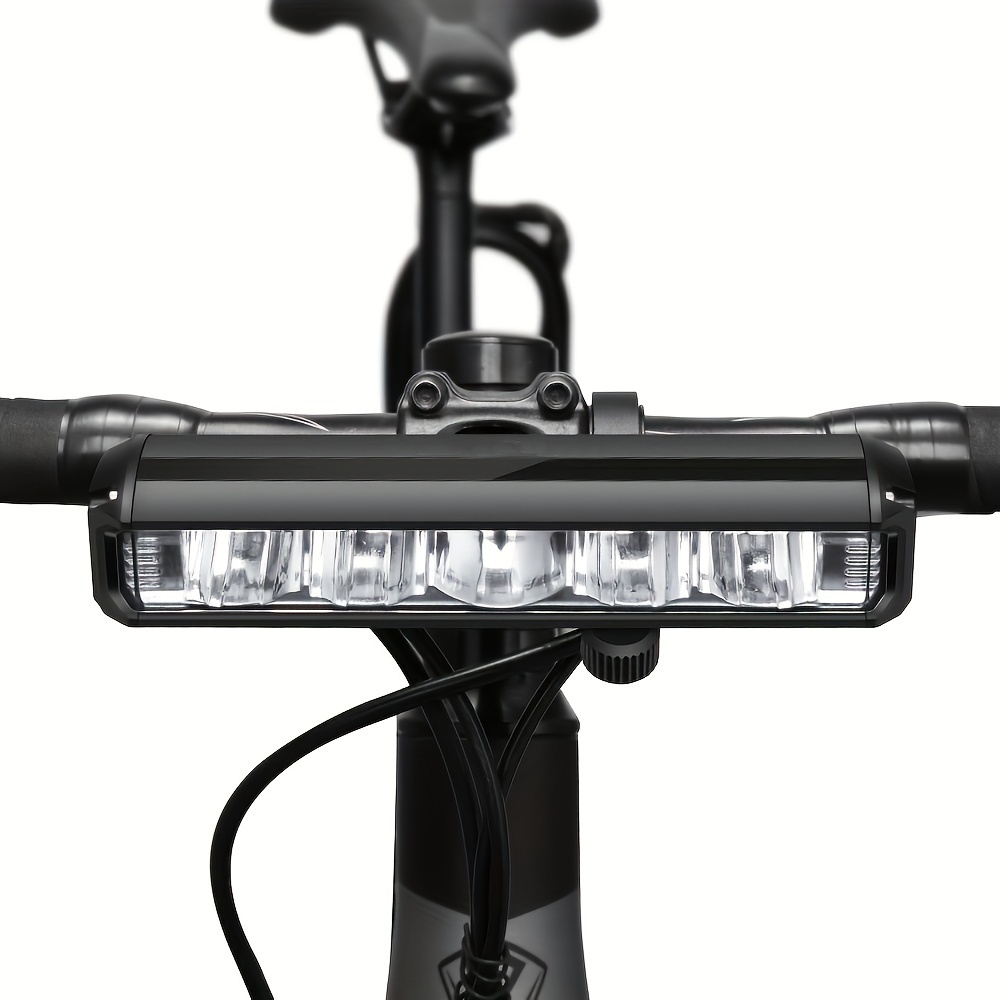 1pc puissante lampe de vélo en   daluminium, lampe de vélo, lampe de poche rechargeable par usb, lampe de vélo lumineuse détails 3