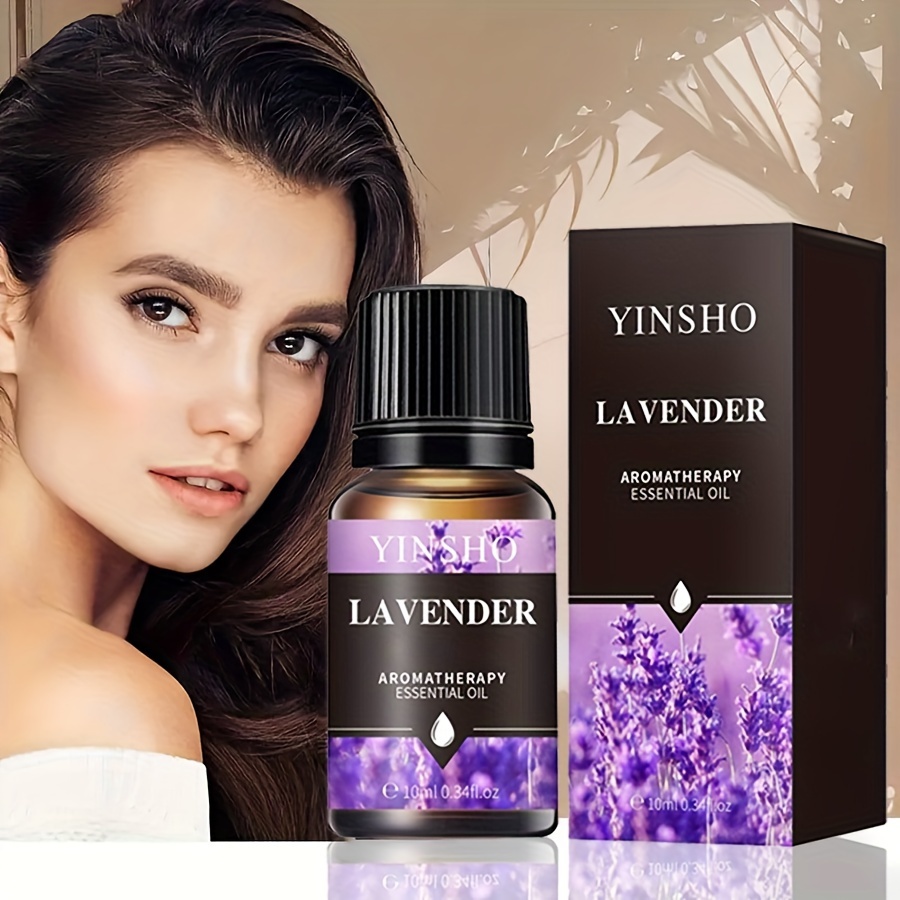 

Yinsho Aromatherapy Essential Oil Set - 10ml Pure Rose, Lavender, Jasmine, And 10ml Natural Rosemary Sakura Blend For Massage, Skin Care, Relaxation - Body, Face, Hair, Eyelash Care