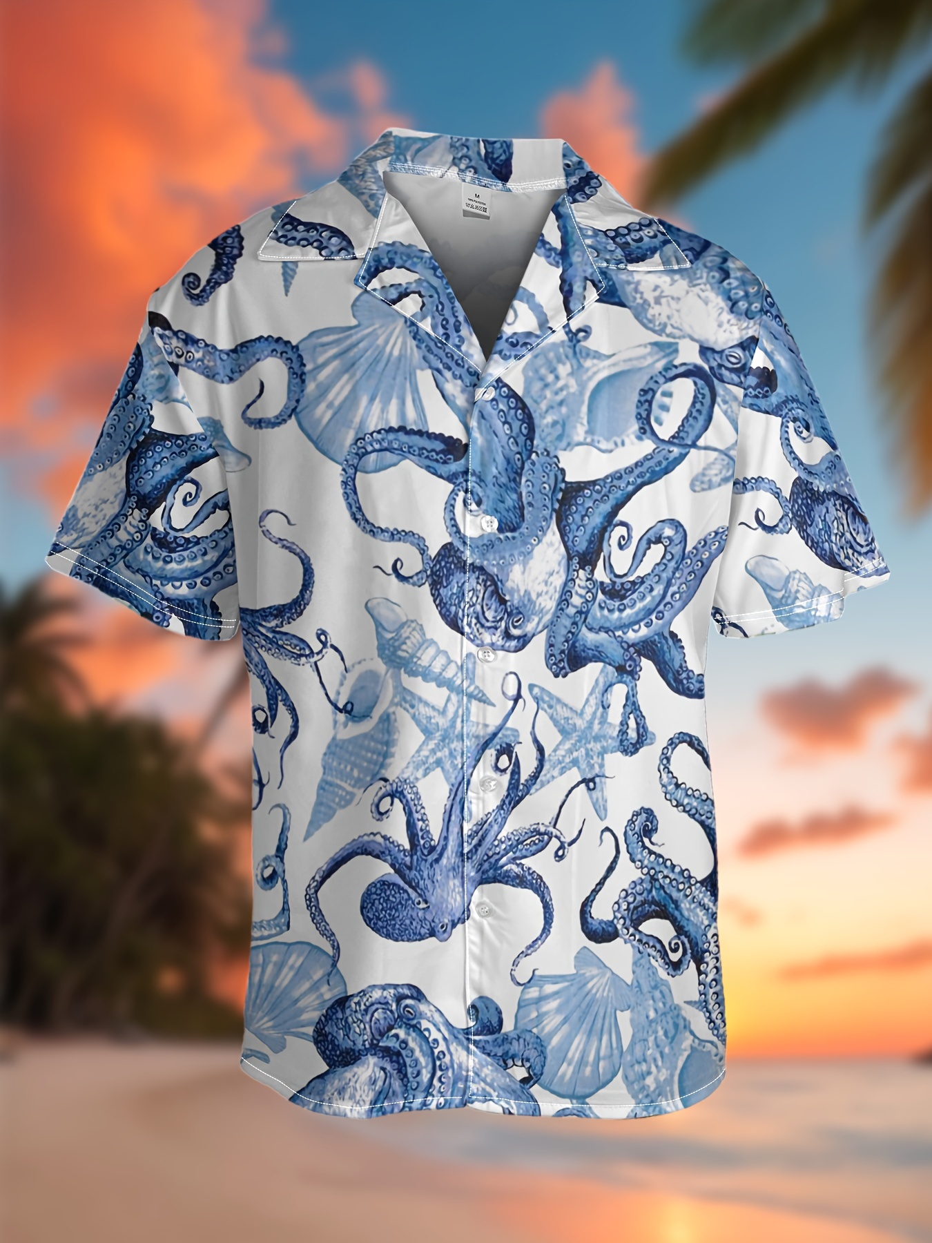 camiseta manga corta estampado 3d hombre camisa casual Temu Colombia