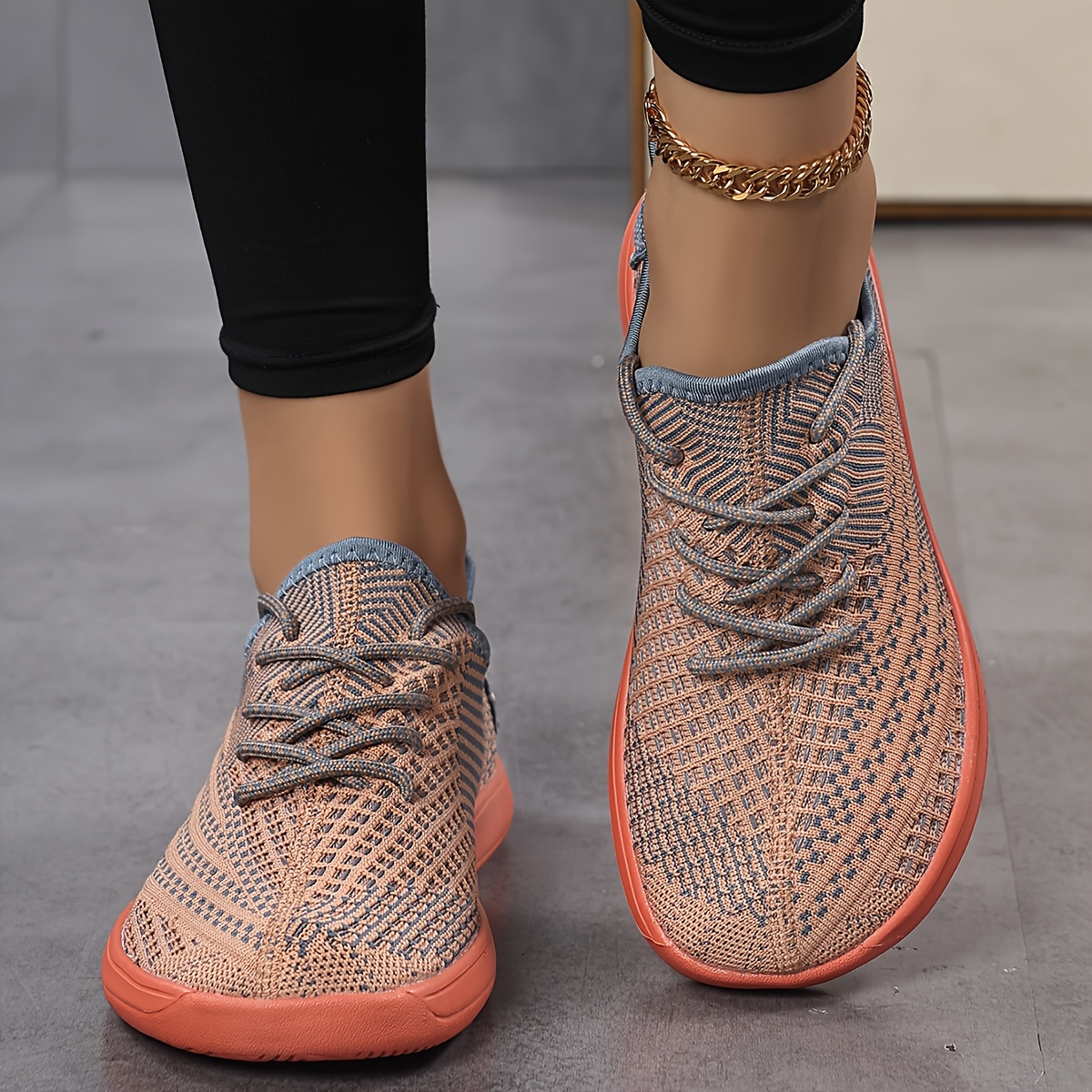 Sneakers, Women's Wide-toe Breathable Lace-up Casual Shoes, Comfortable Everyday Walking Shoes That Won't Pressure The Feet, Designed For Wide Feet And
