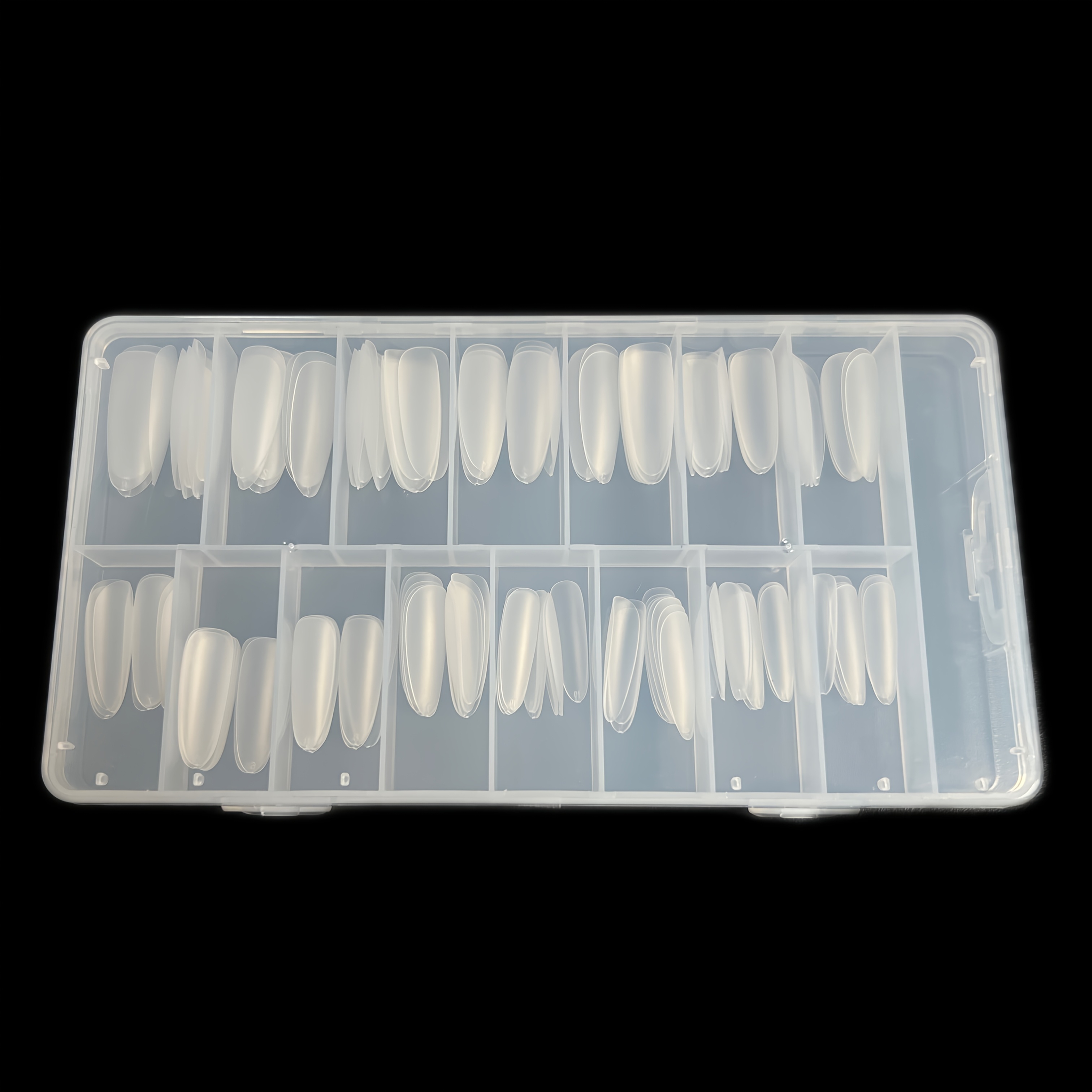 Image of Oval Shaped Frosted Nail Art Practice Nail Plates Are Used For Beginners To Practice Nail Art. Are Made Of Special Materials And Have , Hard, And Durable Styles