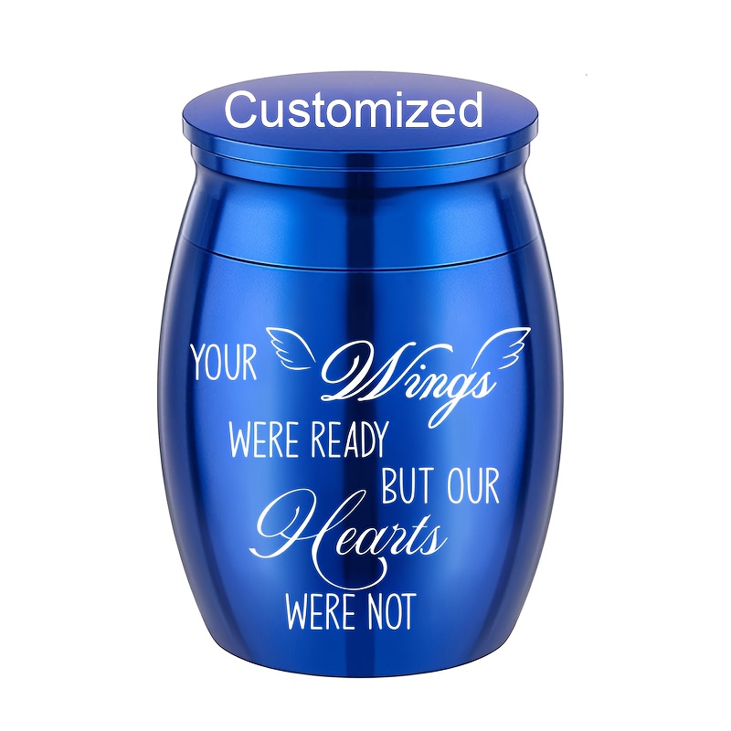 Customizable Small Keepsake Urns for Human Pet Ashes