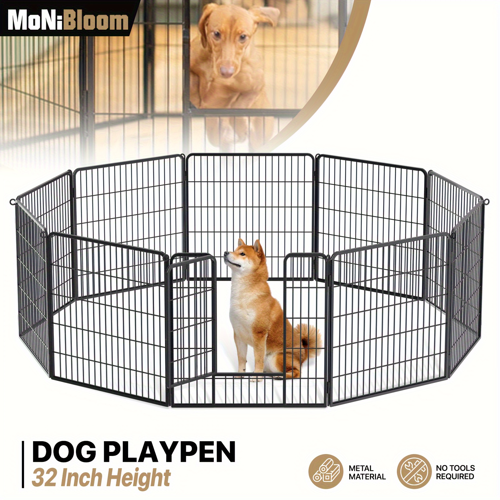 outdoor dog fencing sold on Temu United States
