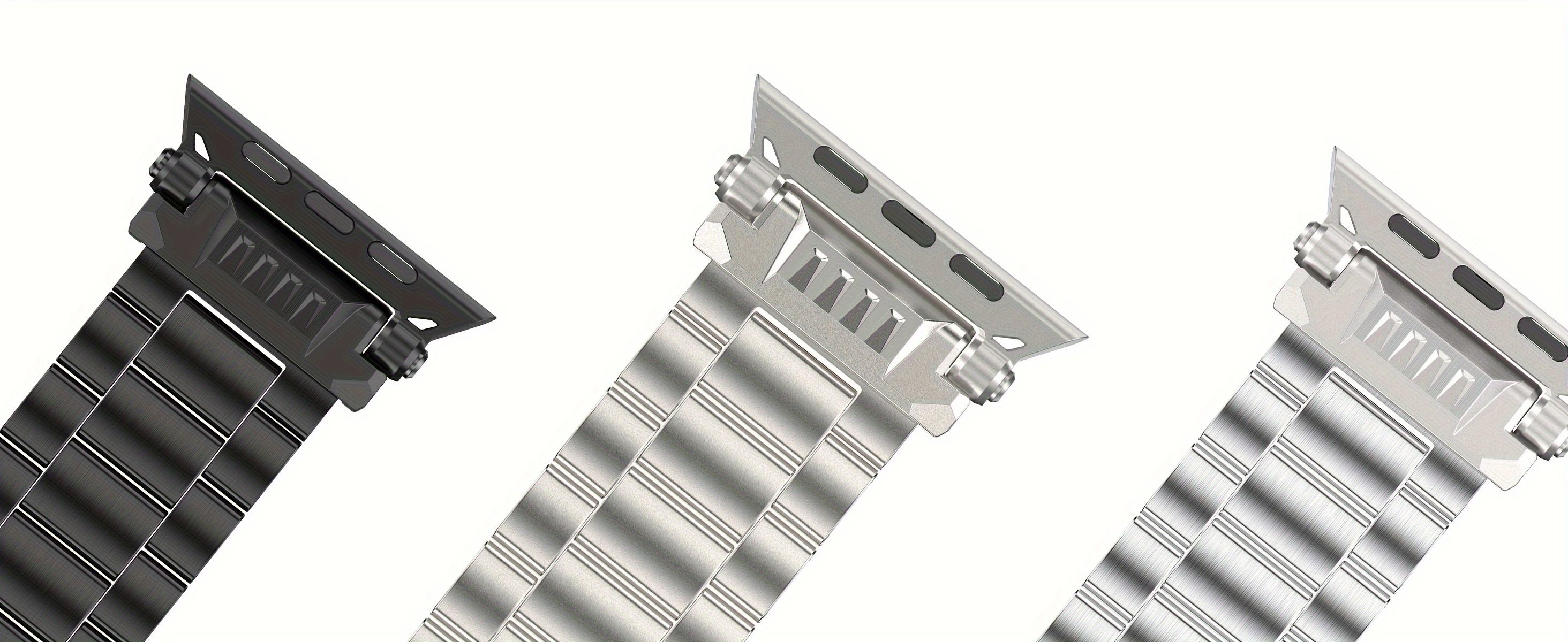 Premium Stainless Steel Band for Apple Watch - Compatible with Ultra 3/2/1 (49mm), Series 11/10-46mm S9/8/7 (45mm), Series 6/5/4/SE (44mm) | Men's Luxury Metal Strap