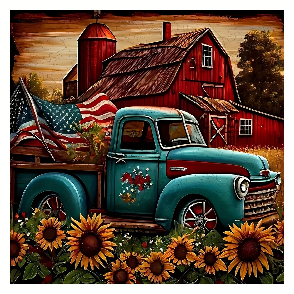 

Colorful Farm Boxed Wooden Puzzle, Suitable For High-difficulty , Family Gatherings, Company Gatherings, Friends Gatherings