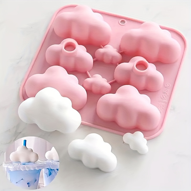 

Silicone Cloud Resin Casting Molds - Flexible And Easy Release, Irregular Shape Mold Set For Diy Crafts And Jewelry Making