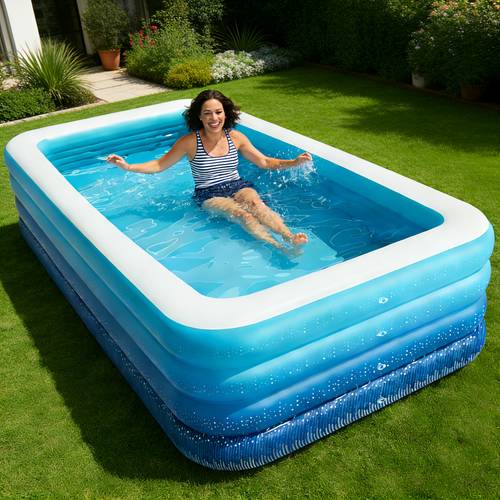 adult thickened inflatable swimming pool foldable and portable home courtyard outdoor swimming pool