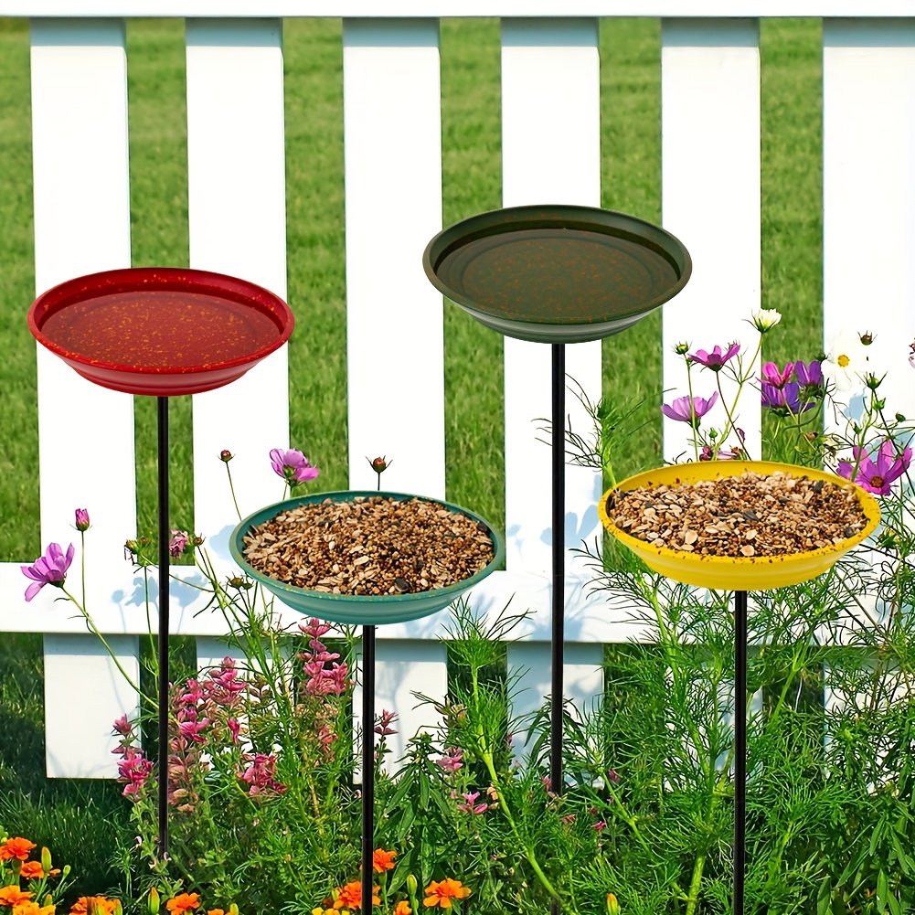 Bambelaa! Abbeveratoio Per Uccelli In Ghisa Da Appendere - 20.5x19x36.5cm, Mangiatoia E Ciotola Antigelo Per Giardino
