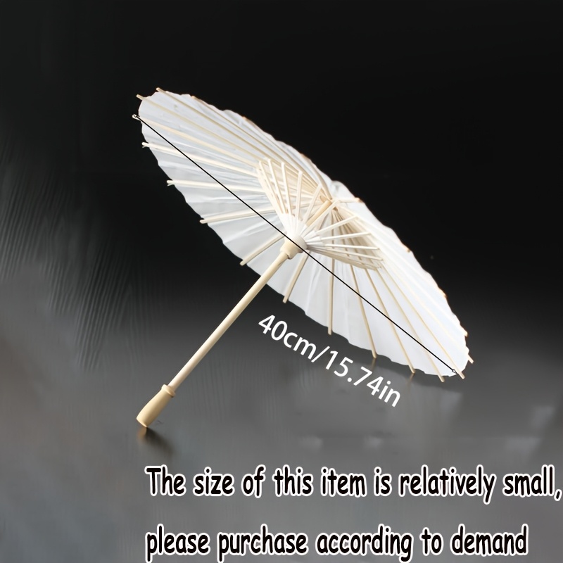 Image of 1pc, Paper Umbrella Wedding Decoration Umbrella Photo Prop Umbrella Block The Paper Umbrella Wedding Party Prop