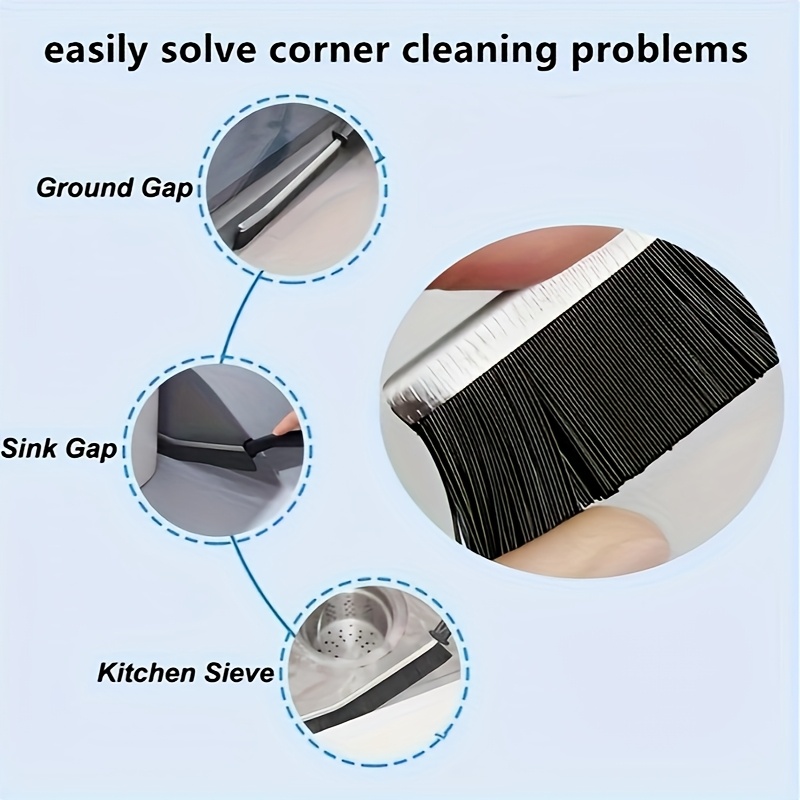 Shower Cleaning Brush for Bathrooms - a Long-Handled Scrubbing Brush Suitable for Use in Bathrooms, Kitchens, Toilets, And Outdoors, Featuring Stiff Bristles for Effective Cleaning, a Non-Electric Manual Cleaning Tool.