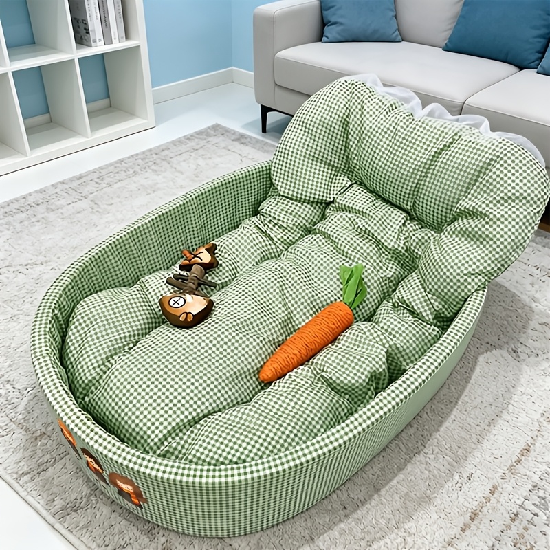 TEMU Warner Cat Bed: Warner Pattern, Stylish And Comfortable Pet Cat Bed, Fashionable And Versatile Pet House. Features A , Warm, And Breathable