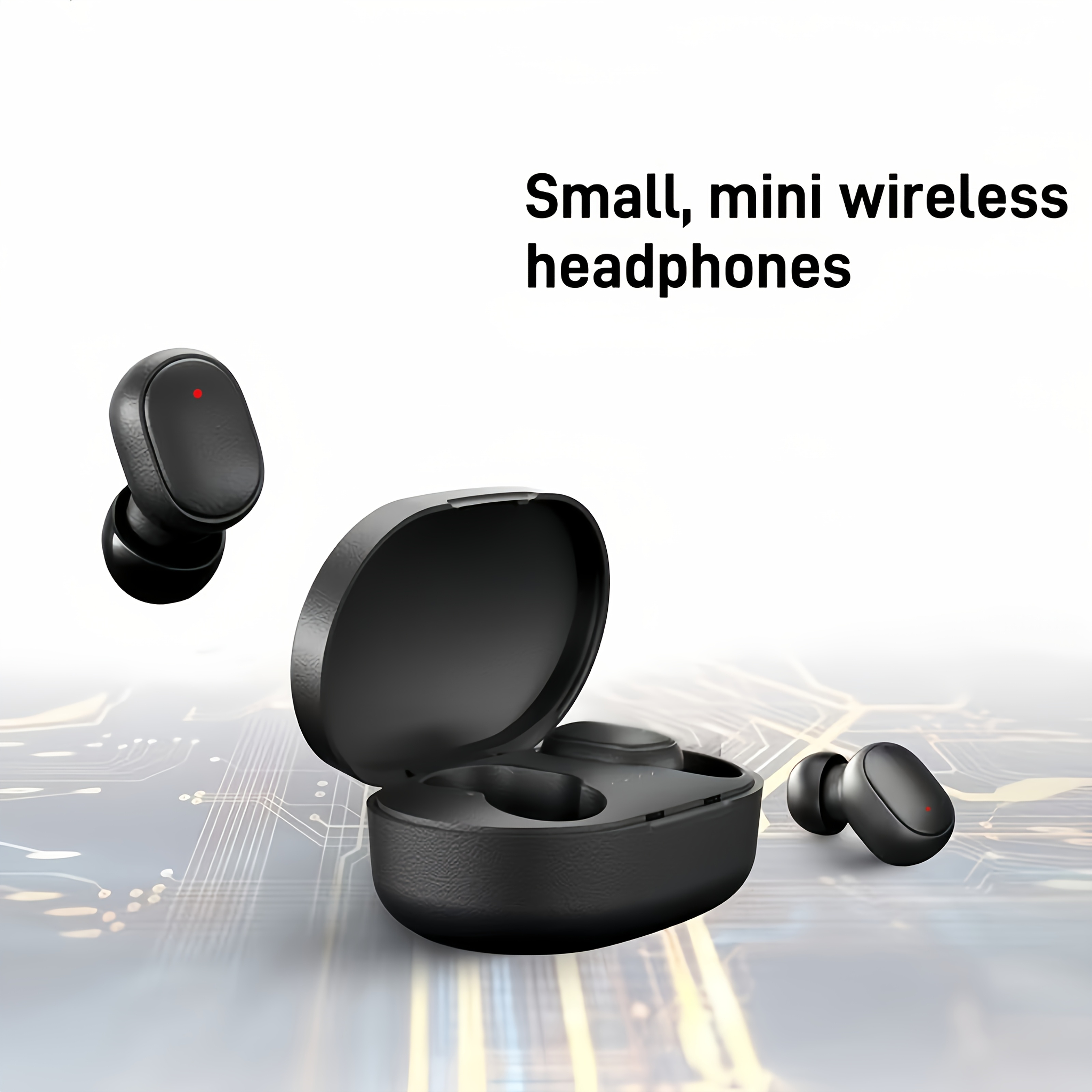 BRIAME TWS True Wireless Earphones - In-Ear Dual-Ear, High-Quality Sound, Noise-Canceling, Long Battery Life - Ideal for Music & Fitness - Portable for Outdoor Activities, Multiple Colors Available, Touch-Controlled with Microphone, Portable Headphones|Ergonomic Design|Durable Headphones