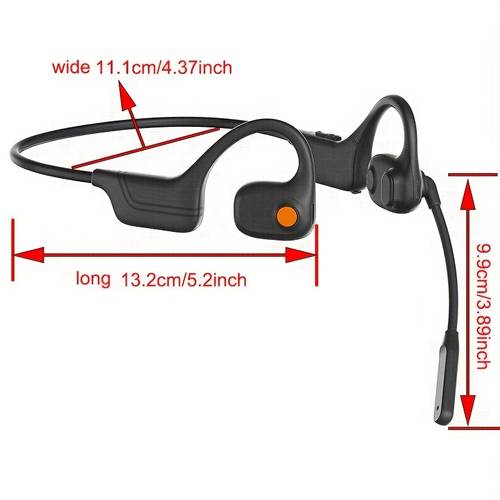 conduction headphones for 2025 enc intelligent dual microphone noise reduction non ear opening dual ear sports business conference earphones