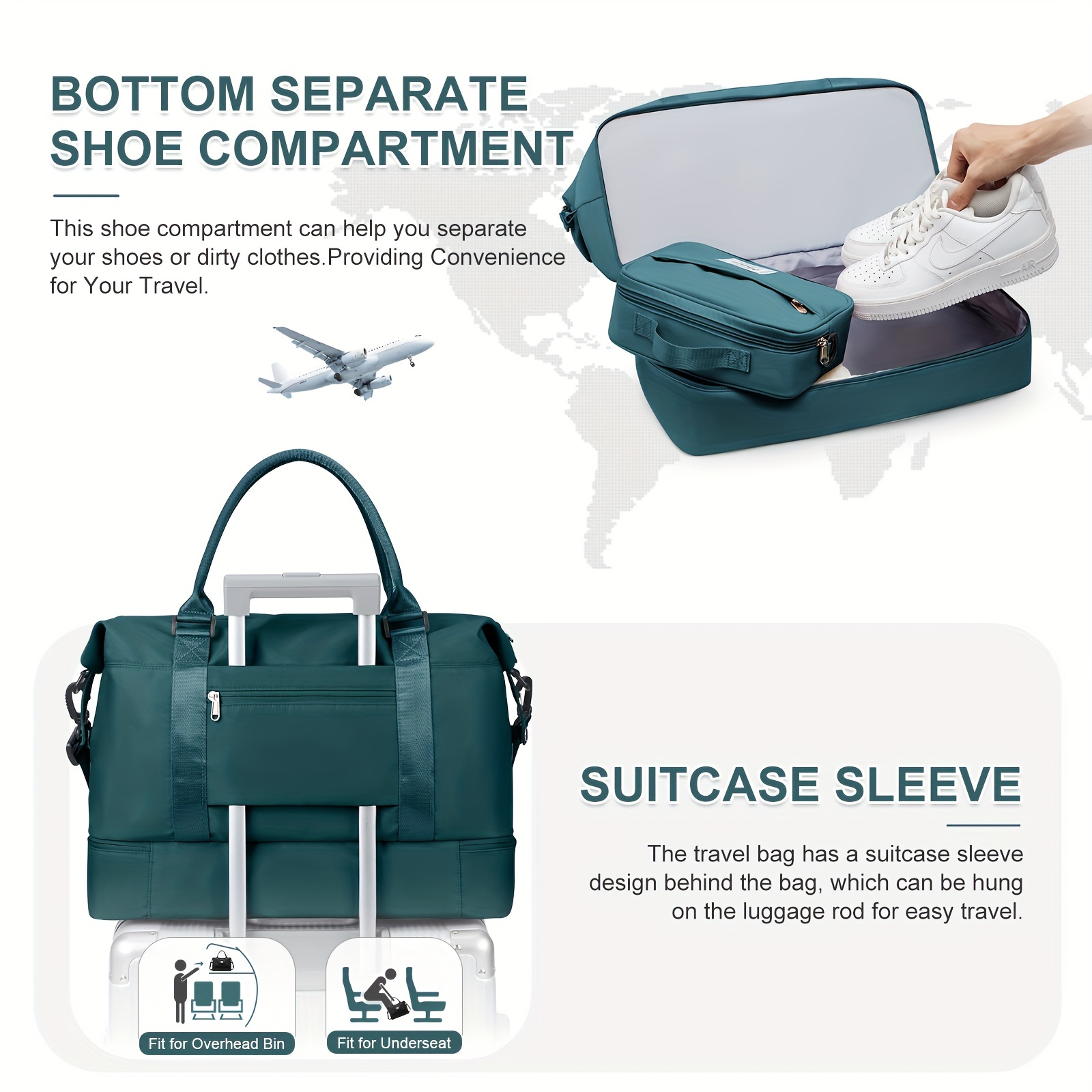 Best Weekender Womens Overnight Bags Luggage Personal Item