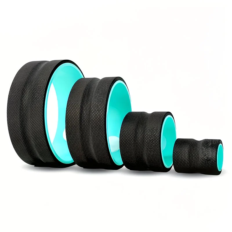 Yoga Wheel Set - Back Stretch & Muscle Roller Massager – detail 3