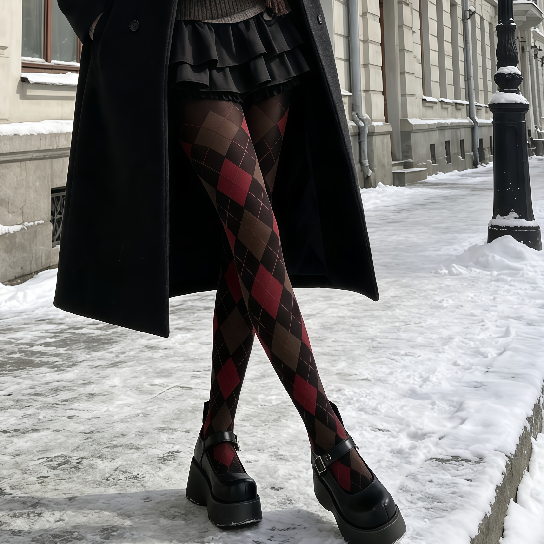 TEMU A Pair Of Women's Vintage Pantyhose - Mixed , Elegant For Daily Wear And Party Outfits, Stylish Vintage Leg-lengthening Stockings, Sexy And