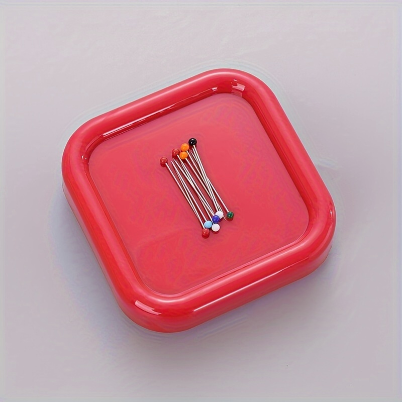 

1pc Magnetic Box Magnetic Box Suction Box Suction Needle Box Suction Needle Magnetic Needle Insert Storage Box Magnet