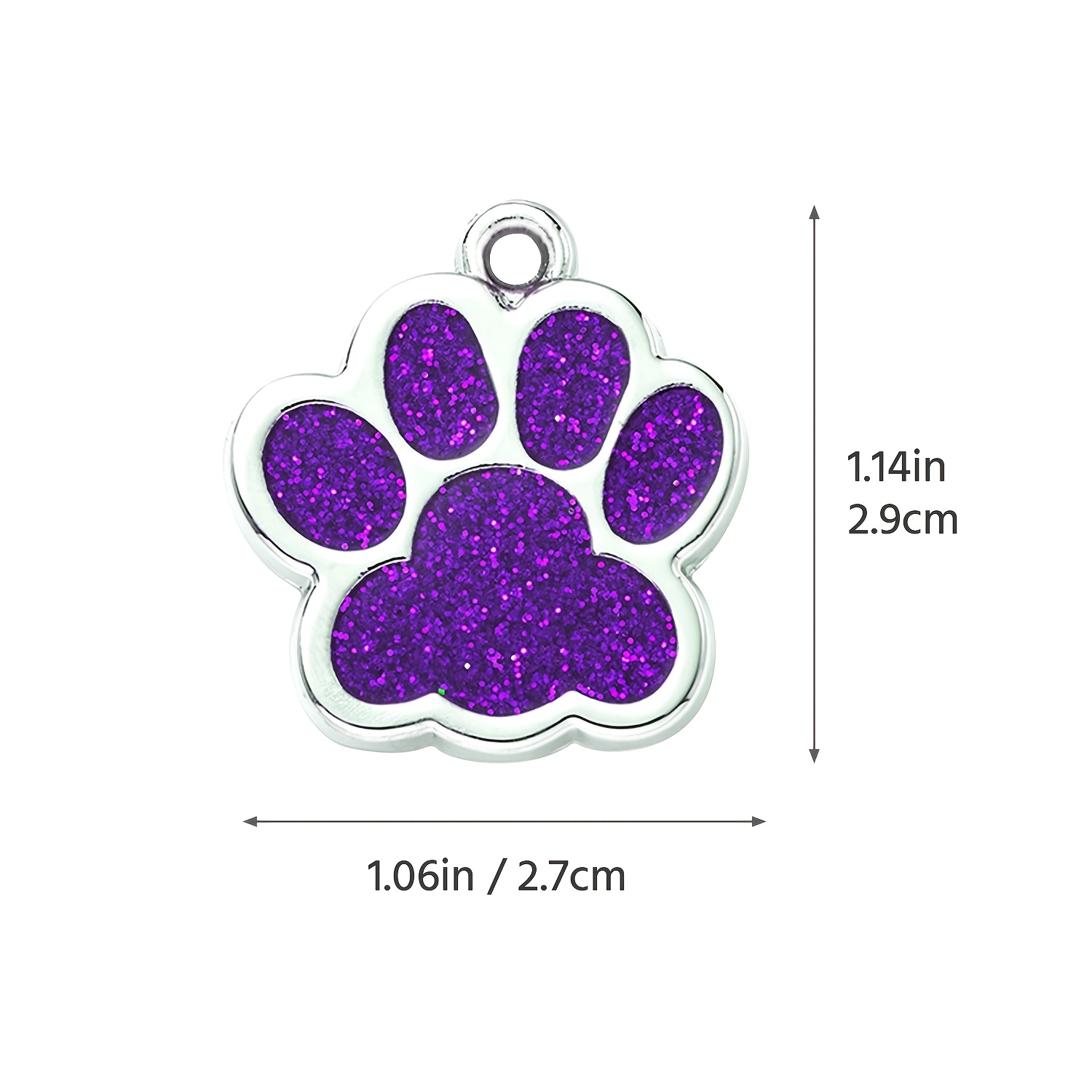 TEMU Personalized Dog Tag For Pets - Engraved Dog Name Tag - Slide On Cat Id Tags