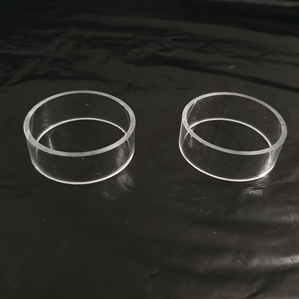 TEMU 2pcs Clear Modern Plastic Ball Display Stand Holder Suitable For Football, Basketball, , Soccer - Suitable For Decor, Shelf, Room Display With